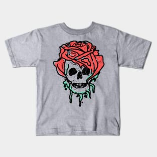 Skull Rose Kids T-Shirt